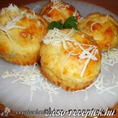 Sajtos muffin kép