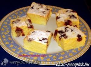 Túrókrémes sütemény