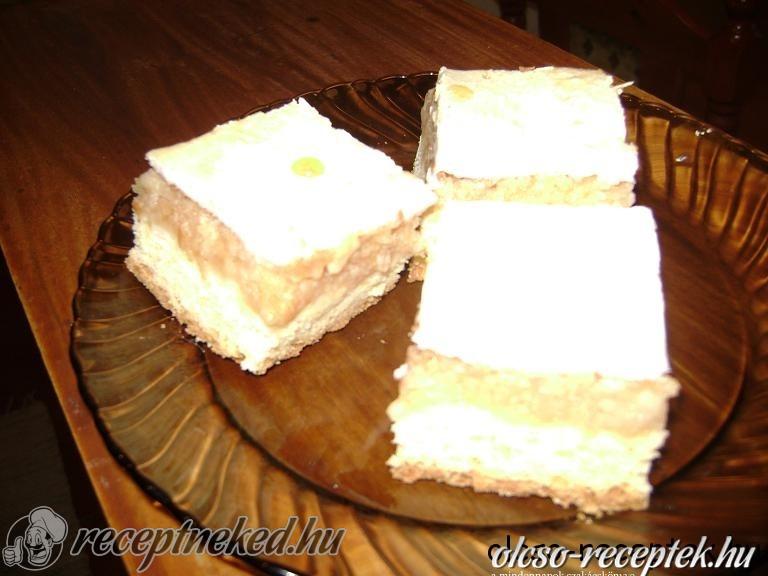 Habos almás süti kép