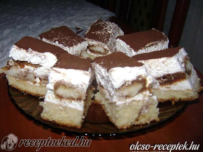 Tiramisu szelet kép