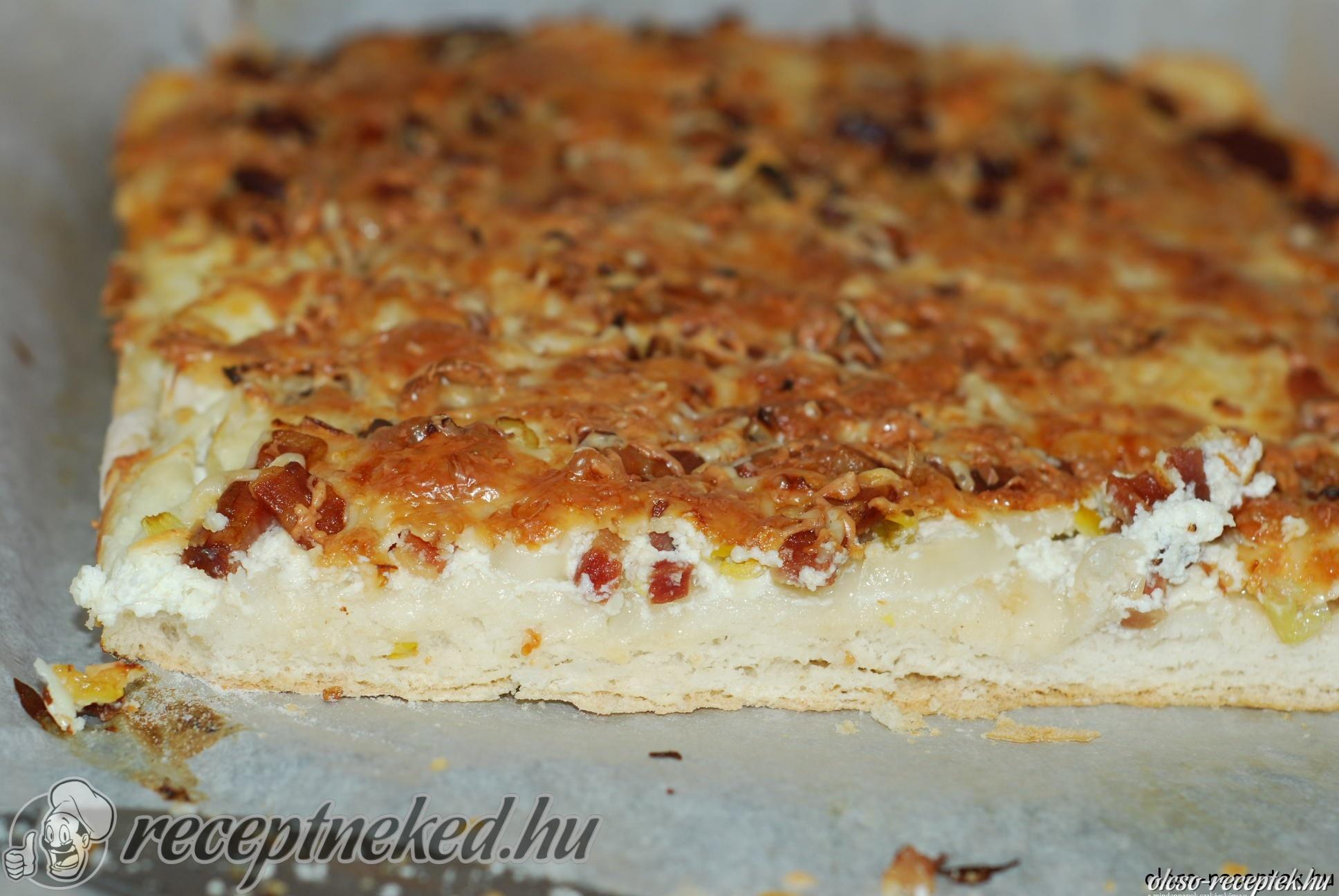 Egyszerű parasztlángos kép