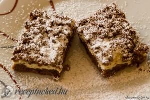 Reszelt túrós süti kép