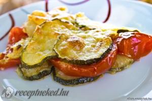 Rakott cukkini húsmentesen