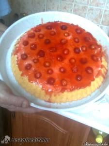 Gyümölcstorta kép