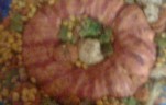 Csirke kuglóf párolt zöldséggel kép