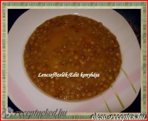 Lencsefőzelék kép