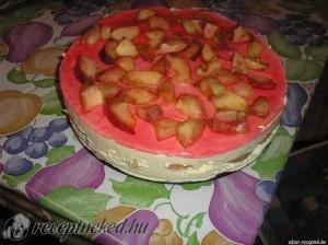 Babapiskóta torta kép