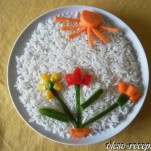 Virágos rizs kép