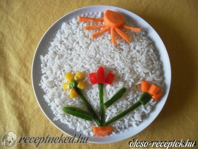 Virágos rizs kép