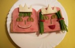 Királyfi és királylány szendvics kép