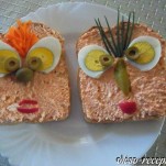 Mókás szendvics kép