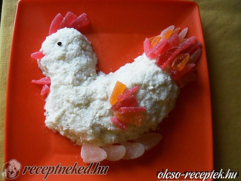 Túrós tyúkból süti kép