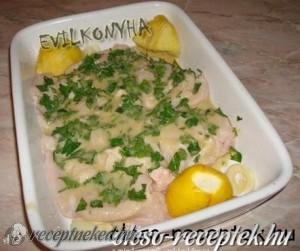 citromos-mustáros csirkemell kép