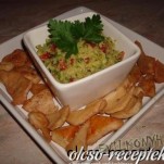 Guacamole csirke chips-el kép