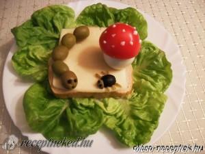 Olívabogyós reggeli kép