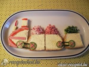 Mozdony szendvics kép