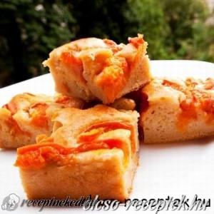 Sárgabarackos süti kép