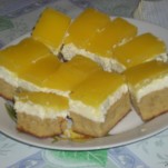 Üdítős túrós szelet kép