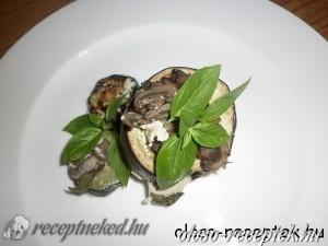 Csirkés rakott padlizsán