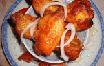 Mézes Csilis csirkeszárnyak kép