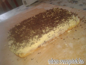 Krémes szilvás kocka