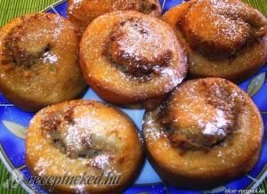 Almás-diós-fánkok