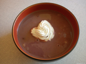 Hideg gyümölcsleves