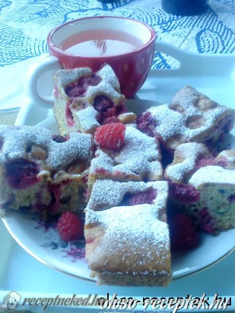 Málnás lepény kép