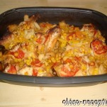 Mézes-mustáros fűszeres csirke