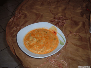 Borsóleves extrákkal