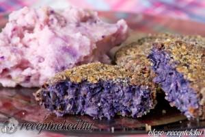 Lilakáposzta fasírt