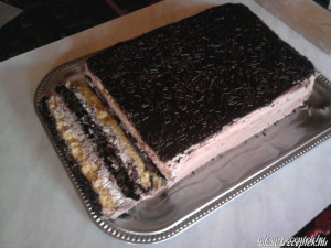 Gesztenyés-csokis süti