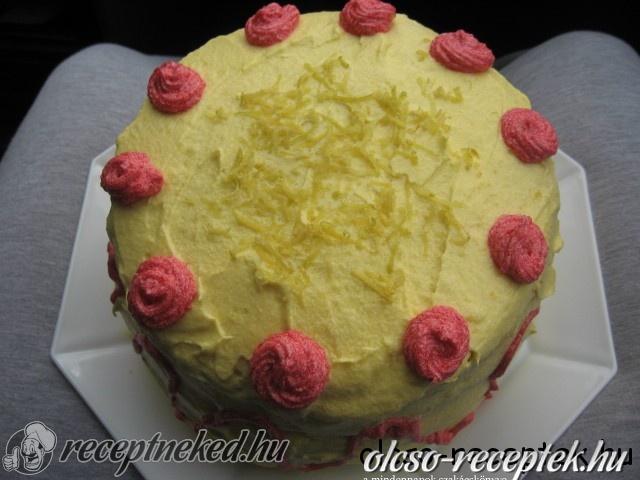 citromso szedertorta kép