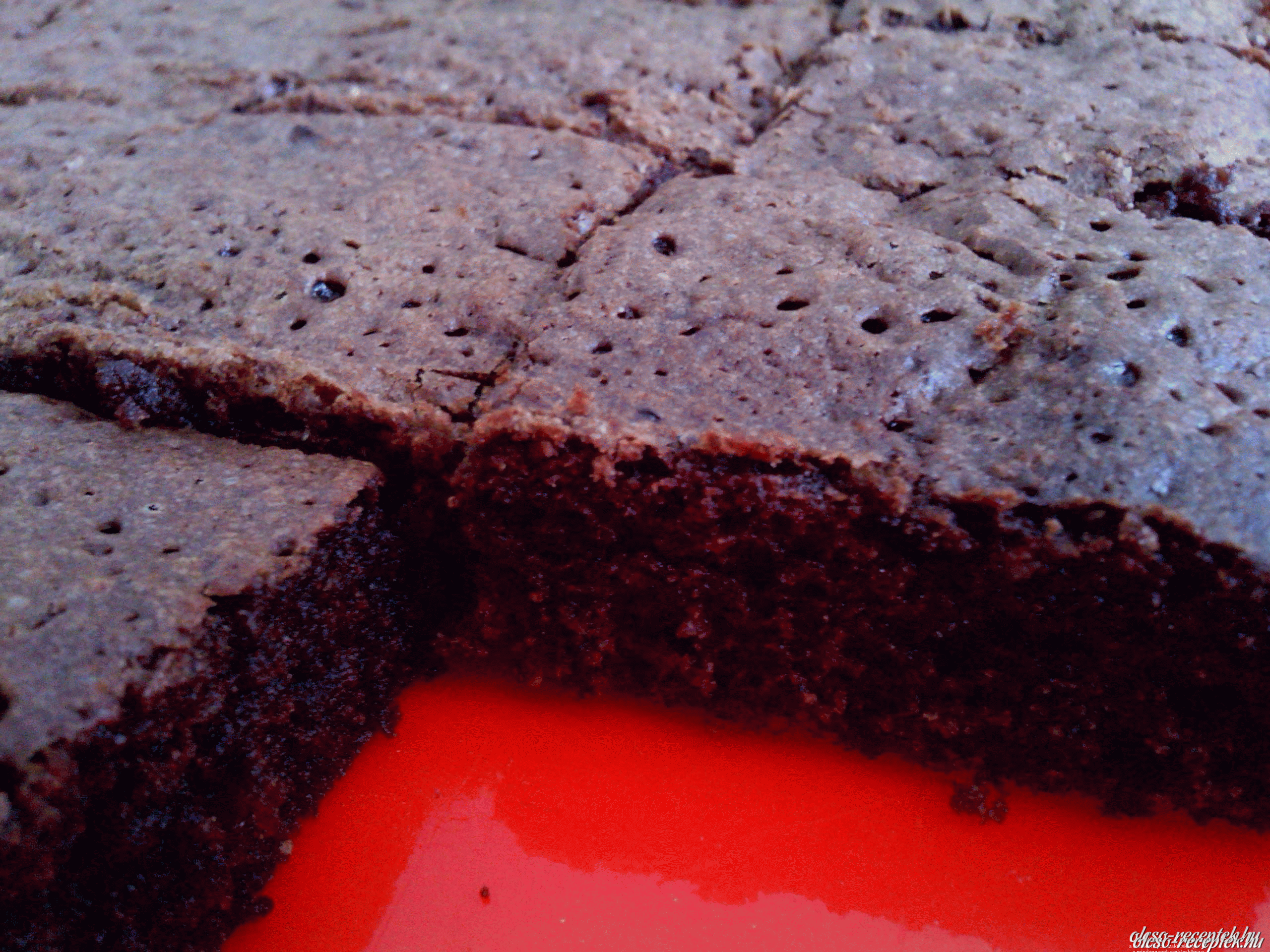 Isteni csokis browni