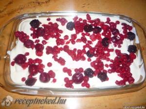 Gyümölcsös babapiskótás álom