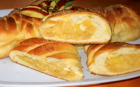 Almás kígyórétes recept fotóval Almás kígyórétes