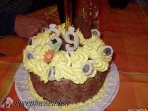 Csokis-kekszes torta