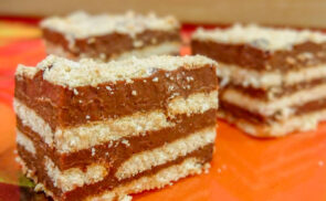 Csokis kekszes édesség