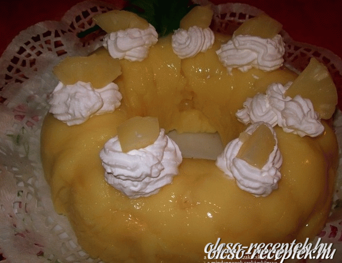 Ananászos finomság kép