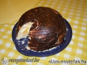 Citromos charlotte torta kép