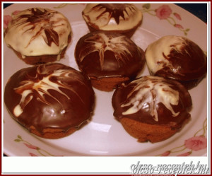 Fekete-fehér muffin