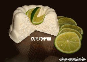 Limeos túrótorta kép