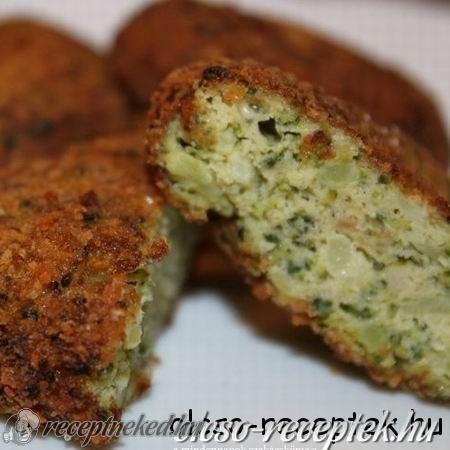 Parmezános brokkolikrokett