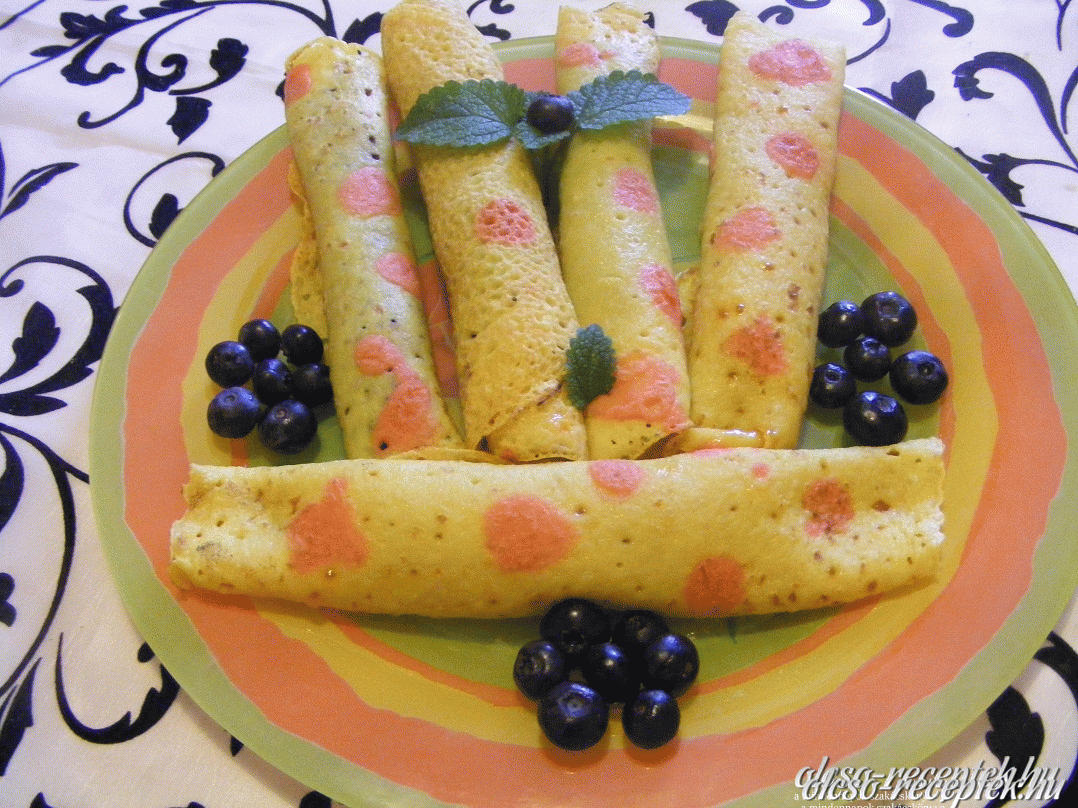 Áfonyás palacsinta