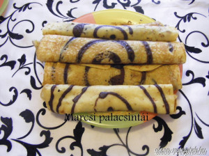 Kakaós csíkos palacsinta