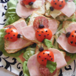 Katica bogaras szendvics