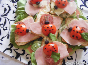 Katica bogaras szendvics