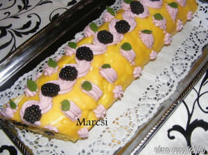 Fekete szedres rolád