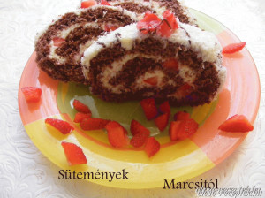 Epres kókuszos rolád kép