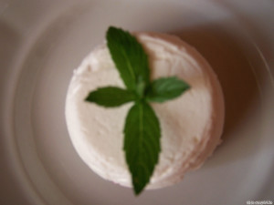 Túrós panna cotta szederrel